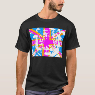 COREY TIGER 80's UK TIGER GEZICHT T-shirt