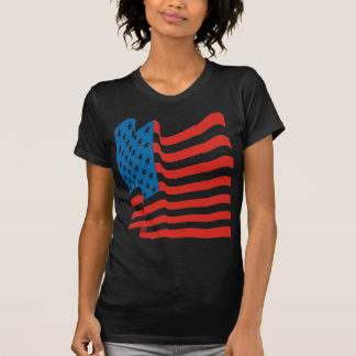 Corey Tiger 80s Vintage Amerikaanse Vlag T-shirt