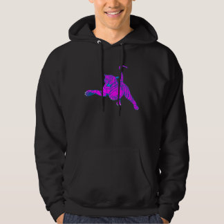 Corey Tiger 80s Vintage Felle Tijger Hoodie
