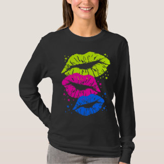 Corey Tiger 80s Vintage Lippen & Sterren Kusjes T-shirt