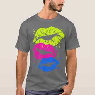 Corey Tiger 80s Vintage Lippen & Sterren Kussen T-shirt