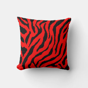Corey Tiger 80s Vintage Neon Dier Strepen Kussen