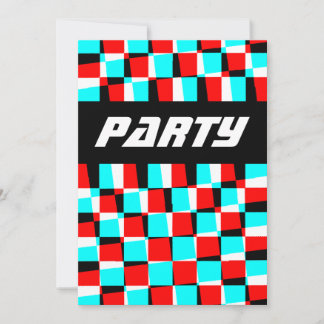 Corey Tiger 80s Vintage Op Art