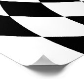 Corey Tiger 80s Vintage Op Art Poster (Hoek)