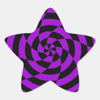 Corey Tiger 80s Vintage Op Art Ster Sticker