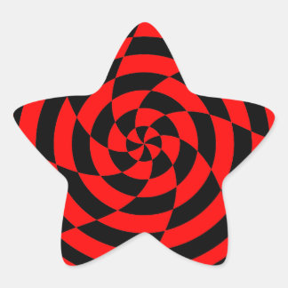 Corey Tiger 80s Vintage Op Art Ster Sticker