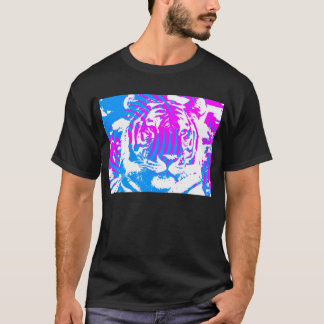 Corey Tiger 80s Vintage Op Art T-shirt