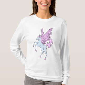 Corey Tiger 80s Vintage Pegasus Eenhoorn T-shirt