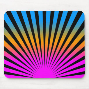 Corey Tiger 80s Vintage Rising Sun Strepen Muismat