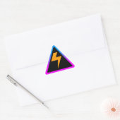Corey Tiger 80s Zap Lightning Bolt Sticker (Envelop)