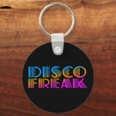 COREY TIGER JAREN 80 RETRO DISCO FREAK MULTIKLEUR SLEUTELHANGER (Voorkant)