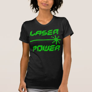 COREY TIGER JAREN 80 RETRO LASERKRACHT T-SHIRT
