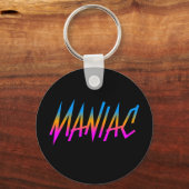 COREY TIGER JAREN 80 RETRO MANIAC SLEUTELHANGER (Voorkant)
