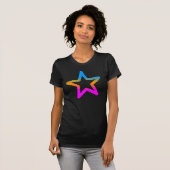 COREY TIGER JAREN 80 RETRO STER T-SHIRT (Voorkant volledig)