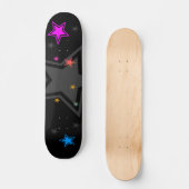 COREY TIGER JAREN 80 RETRO STERREN DISCO SKATEBOARD (Voorkant)
