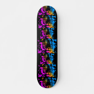 COREY TIGER JAREN 80 TIGER GEZICHT KLEUREN PERSOONLIJK SKATEBOARD