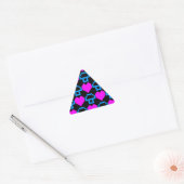 Corey Tijger 80s 8-bit Paddenstoelen Harten Sticker (Envelop)