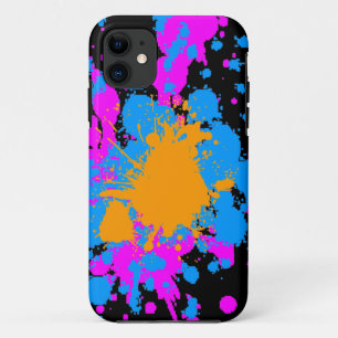 Corey Tijger 80s Neon Verfspuiter iPhone 11 Hoesje