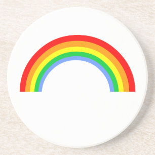 Corey Tijger 80s Vintage Regenboog Zandsteen Onderzetter
