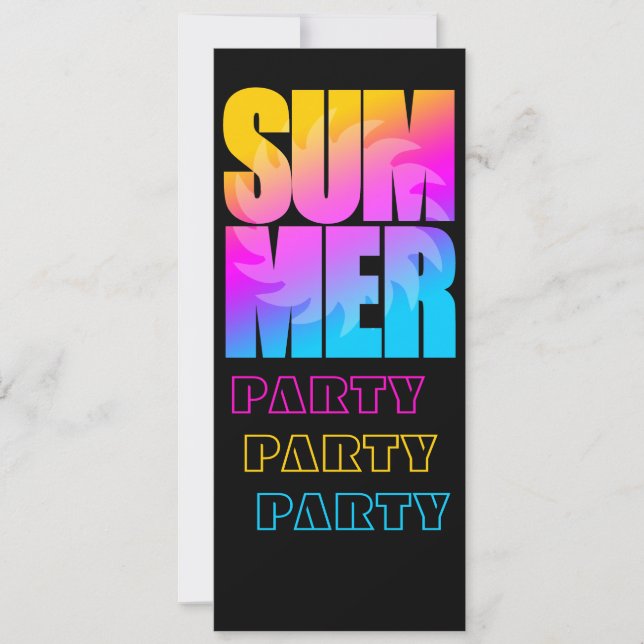Corey Tijger 80s Zomer Zon (Voorkant)