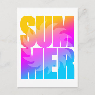 Corey Tijger 80s Zomer Zon Briefkaart