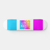 Corey Tijger 80s Zomer Zon Skateboard (Horizontaal)
