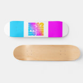 Corey Tijger 80s Zomer Zon Skateboard (Horizontaal)