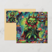 COREY ~ Verjaardag Kaart ~ Eng Wezen ~ (Voorkant / Achterkant)