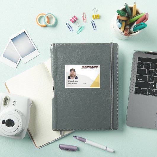 Corey's Laidlaw-badge Sticker (iPad Cover)