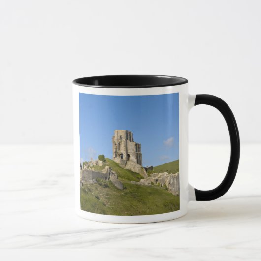 Corfe Castle, Corfe, Dorset, Engeland Mok (Rechts)