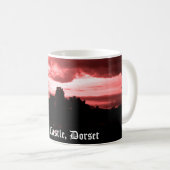 Corfe Castle, Dorset Koffiemok (Voorkant rechts)