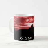 Corfe Castle, Dorset Koffiemok (Voorkant links)