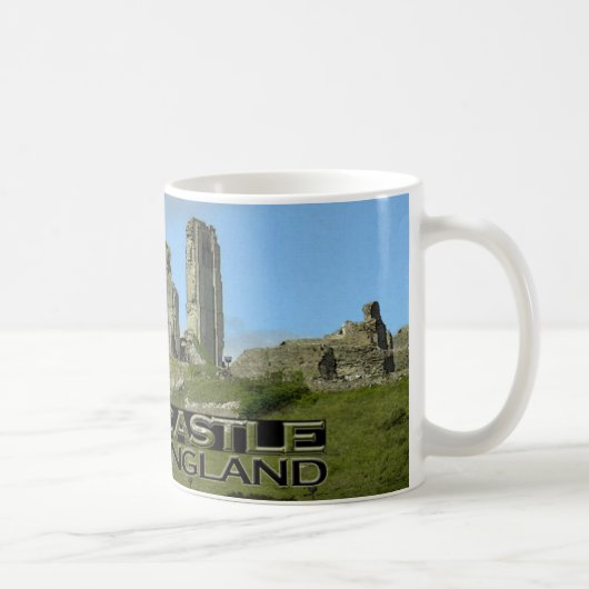 Corfe Castle Koffiemok (Rechts)