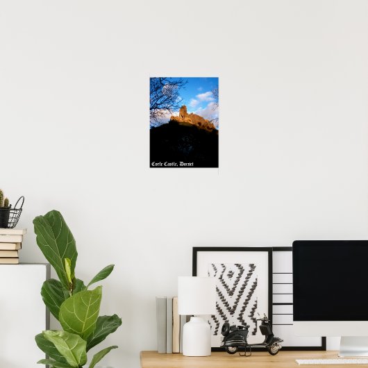 Corfe Castle Poster (Thuiskantoor)