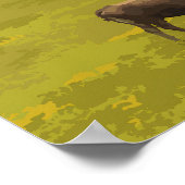 Corfe Castle Travel Poster (Hoek)