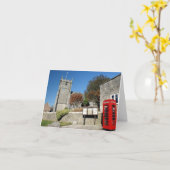 Corfe Scene Kaart (Gele Bloem)