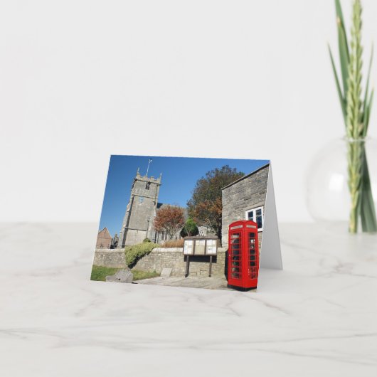 Corfe Scene Kaart (Voorkant)