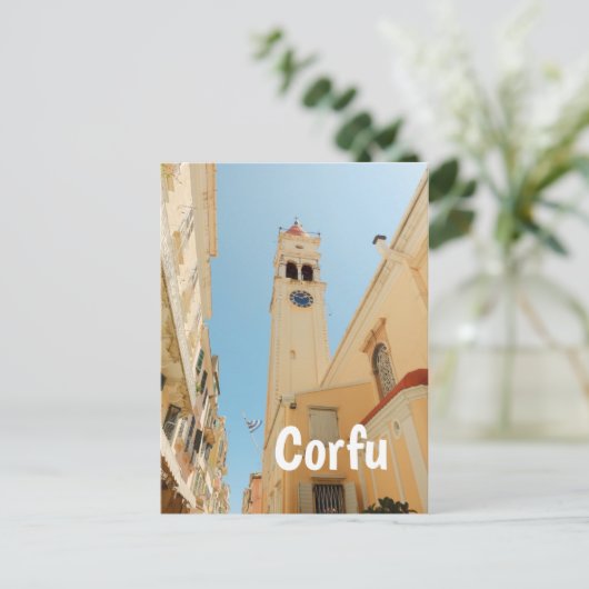 Corfu Briefkaart (Staand voorkant)
