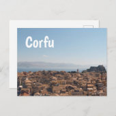 Corfu Briefkaart (Voorkant / Achterkant)