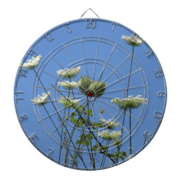 Corfu Cream Wildbloemen Dartbord