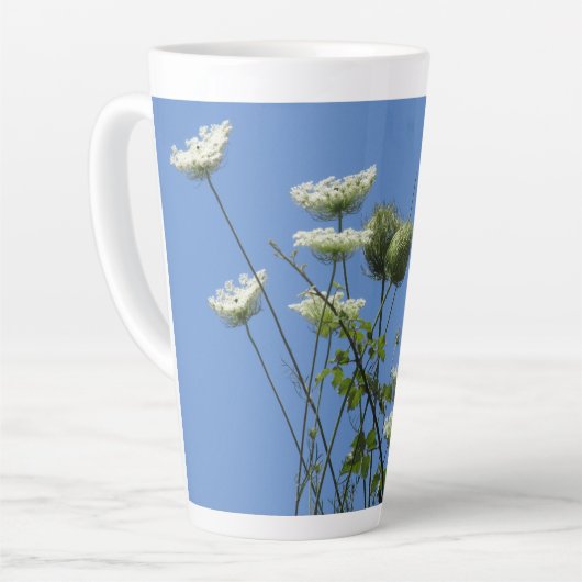 Corfu Cream Wildbloemen Latte Mok (Linkerhoek)