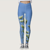 Corfu Cream Wildbloemen Leggings (Voorkant)