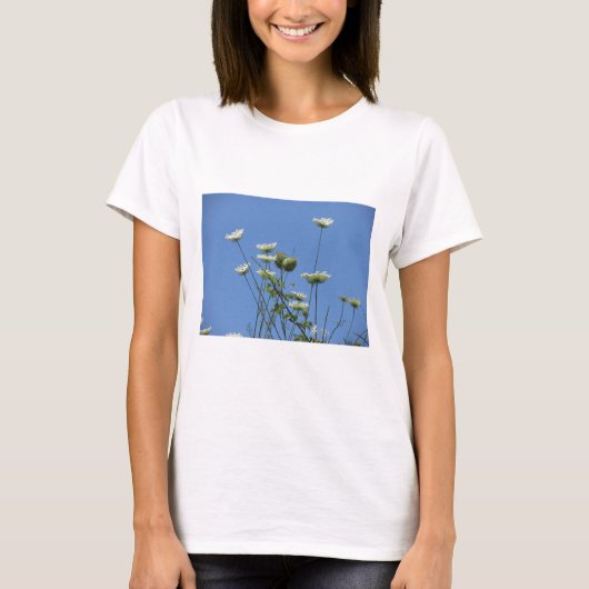 Corfu Cream Wildbloemen T-shirt (Voorkant)