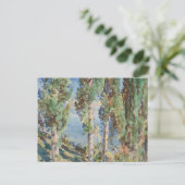 Corfu Cypresses van John Singer Sargent Briefkaart (Staand voorkant)