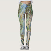 Corfu Cypresses van John Singer Sargent Leggings (Voorkant)
