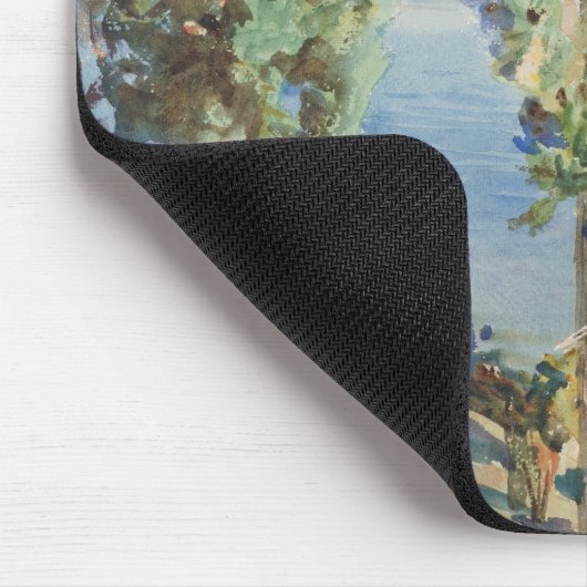 Corfu Cypresses van John Singer Sargent Muismat (Hoek)