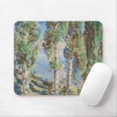 Corfu Cypresses van John Singer Sargent Muismat (Met muis)