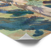 Corfu Cypresses van John Singer Sargent Poster (Hoek)