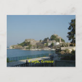 Corfu, Griekenland Briefkaart (Voorkant)