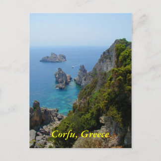 Corfu, Griekenland Briefkaart